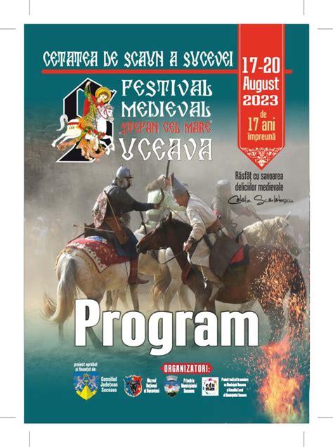 festivalul medieval suceava|Festivalul de Artă Medievală „Ștefan cel Mare” din Suceava va。